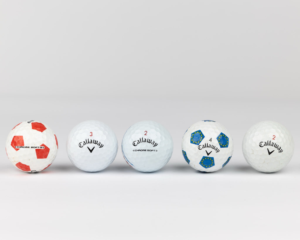 Callaway Chrome Soft lakeballs