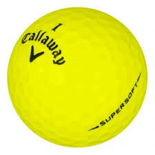 Callaway Supersoft lakeballs (wit, groen, oranje, roze, geel)