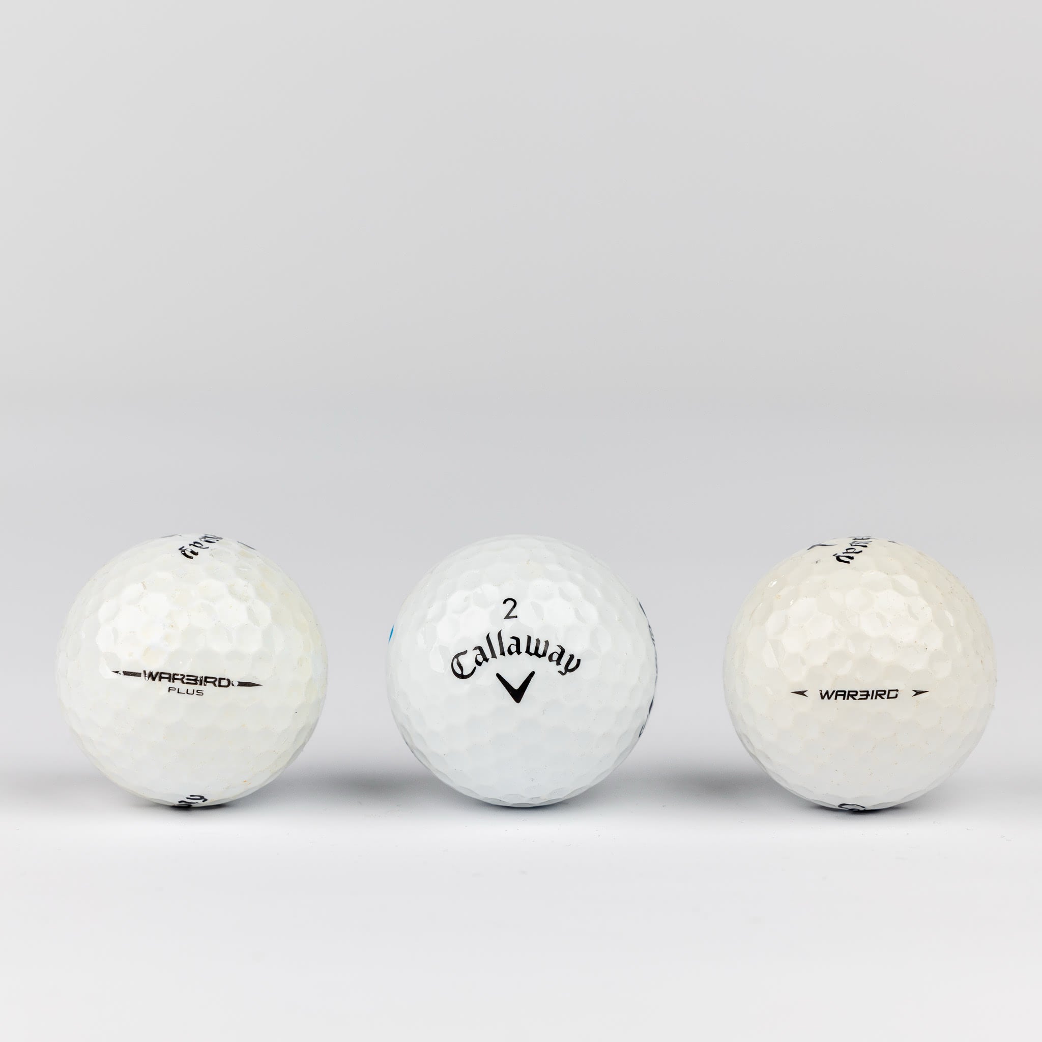 Callaway Warbird lakeballs